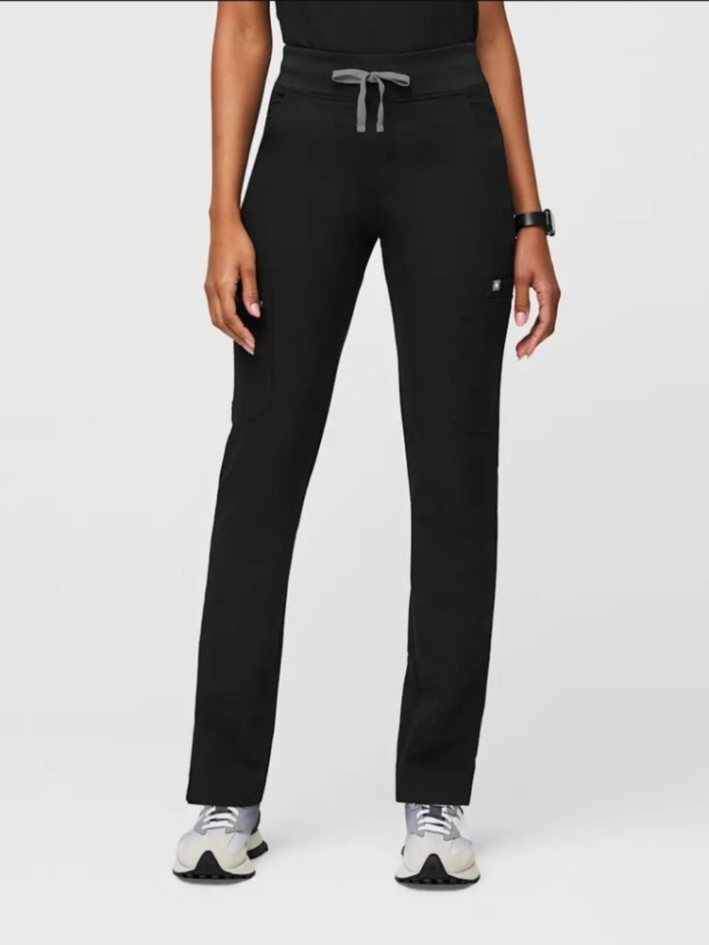 Yola High-Rise Slim Scrub Pant